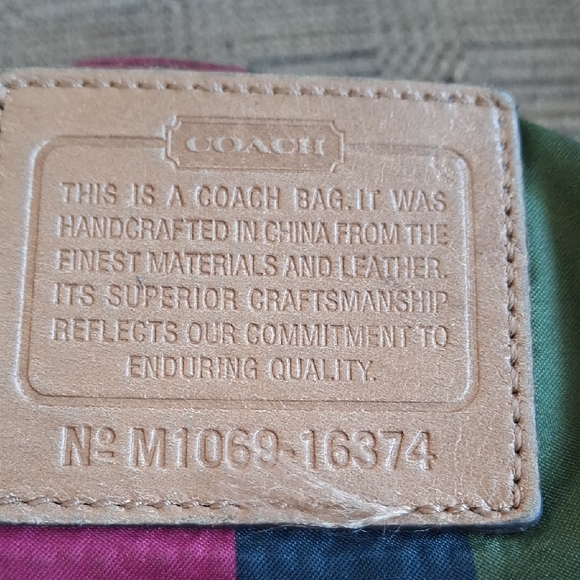 Coach Poppy Tan Leather Shoulder Bag - Picture 6 of 13